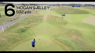 Every Shot Of Average Golfer Playing Carnoustie Open Course [upl. by Atiruam]