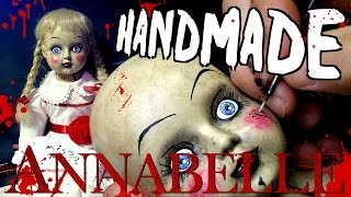 ANNABELLE Doll selber erstellen  Selfmade Tutorial zur PUPPE aus THE CONJURiNG [upl. by Syst]