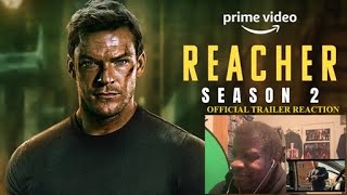 Jack Reacher Season 2 Official Trailer Reaction [upl. by Irmine995]