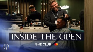 💈 Finau Prep and Baby Koepka 👶  INSIDE THE OPEN  MONDAY 15 JULY [upl. by Grefe]