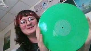 Xiu Xiu 13quot Frank Beltrame Italian Stiletto w Bison Horn Grips vinyl unboxing [upl. by Jentoft]