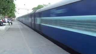 12803 SWARNA JAYANTI express at MAXIMUM speed [upl. by Orling]