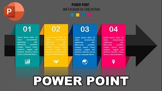 infografía en power point presentaciones creativas 2023 animación barrido paso a paso✅ [upl. by Kaufmann]