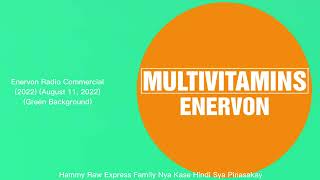 Multivitamins Enervon Radio Commercial 2022 August 11 2022 [upl. by Fevre]