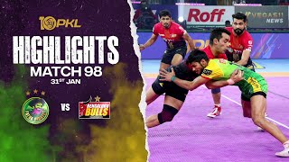 Match Highlights Patna Pirates vs Bengaluru Bulls  January 31  PKL Season 10 [upl. by Joleen]