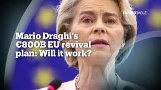 Mario Draghis €800 billion EU revival plan Will it work [upl. by Barde]