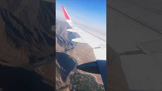 Himalaya view from flight ✈️ Ladakh ytshorts travel traveling [upl. by Cal]