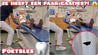 ZE HEEFT EEN PAAR GAATJES 😱 POETSLES 🦷 EEN VLINDER IN HUIS 🦋  DE FAMILIE SNIJDERS VLOG 581 [upl. by Htrag]