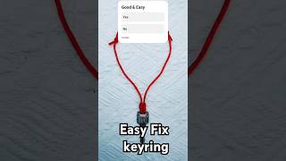 Easy make to Fix keyring 🗝️💍 [upl. by Immot505]