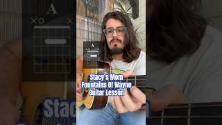 Stacy’s Mom Guitar Lesson guitar music acousticguitar guitarlesson cover learntoplayguitar [upl. by Wolcott330]