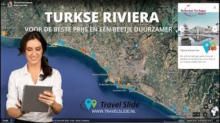 video Rotterdam Airport Turkse Riviera Antalya Tui Corendon Vakantiediscounter Travel Slide [upl. by Ailugram]