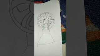 Drawing Fanfan drawingsimple trick [upl. by Oidiple990]