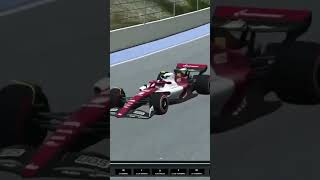 random crashes in raceroom f1 automobile [upl. by Maryn]