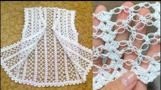 La fantástica manera de tejer puntada para chaleco en crochet paso a paso [upl. by Eerok]