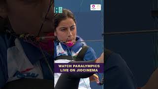 Sheetal Devis Heartbreaking OnePoint Loss  Paralympics Archery Highlights  JioCinema [upl. by Aelahc]