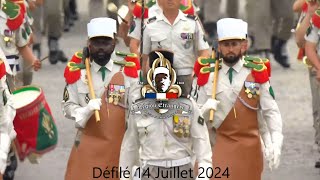 Défilé Légion Etrangère 14 Juillet 2024 [upl. by Mylander]