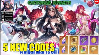 Goddess Era New Gift Codes October 2024  Goddess Era Codes 2024  How To Redeem Code [upl. by Orabel568]