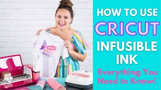 How to Use Cricut Infusible Ink Step By Step TShirt Tutorial [upl. by Esilana]