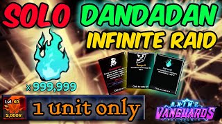 DANDADAN SOLO RAID INFINITE quot1 UNIT ONLYquot  Anime Vanguards [upl. by Corwun702]