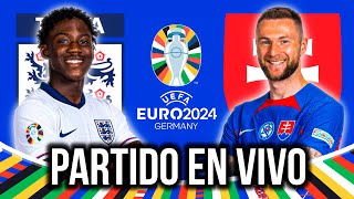 🔴 INGLATERRA vs ESLOVAQUIA  Euro 2024  Partido EN VIVO [upl. by Atkins]