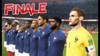 France vs Allemagne  Finale Coupe du Monde 2018 Russie 07 PES 2018 [upl. by Muriel]