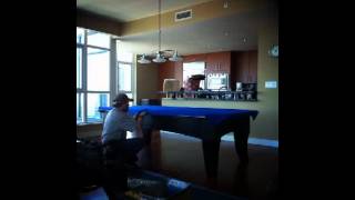 Olhausen Pool table assemblymov [upl. by Jezreel]