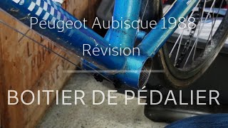 Révision  Boîtier de Pédalier  Peugeot Aubisque 80s [upl. by Alisen25]