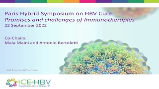 2022 HBV Cure Symposium Promises and challenges of immunotherapies  Part 1 [upl. by Aiyn]