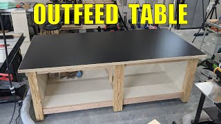 Basic Outfeed  Assembly Table Build [upl. by Stephenie]