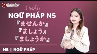 N5  NGỮ PHÁP  PHÂN BIỆT 3 MẪU CÂU RỦ RÊ ませんか ましょう ましょうか  HỌC CÙNG NGÂN SAKUMI [upl. by Trubow881]