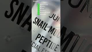 jumiso snail mucin facial essence jumiso skincare skincareroutine foryou skincareproducts [upl. by Aikahc]