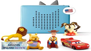 tonies Toniebox Kids Audio Player Disney Pixar Bundle with Woody Lightning McQueen Review [upl. by Arvell]