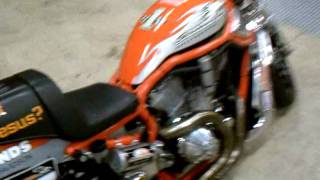 Vreelands HD  1360cc Drag Bike making 190RWHP [upl. by Dnalyram375]