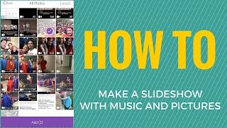 How to Make a Slideshow With Music and Pictures [upl. by Mariska]