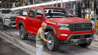 How They Produce the Massive New Nissan Frontier Inside Massive Factories [upl. by Aisiram]