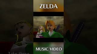 Zelda Ocarina of Time Music Video  The Beatles  Blackbird zelda [upl. by Pontone282]