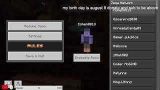 Minecraft hive servers partys and CS [upl. by Haimehen837]