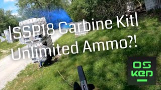 Carbine Kit  Unlimited Ammo  🔥🔥  Airsoft Gameplay with the Novritsch SSP18 Carbine Kit [upl. by Minnnie680]