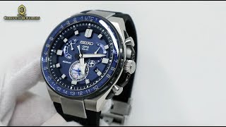 UNBOXING SEIKO ASTRON GPS SOLAR DUAL TIME EXECUTIVE SPORTS LINE SSE167J1 [upl. by Broek400]