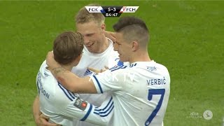 Highlights FCK 53 FC Midtjylland [upl. by Eob433]