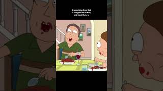 How Rick and Morty ruin family dinner night rickandmorty [upl. by Blader575]