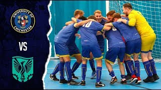 University of Chichester vs UEL  Futsal [upl. by Leicester]