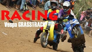 GRASSTRACK VESPA Racing di Gunung Halu KBB [upl. by Sigmund540]