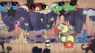 Cuphead  Funhouse Frazzle amp Treetop Trouble Flawless Technique Run n Gun 1080p [upl. by Sucul]