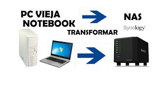 CONVERTIR VIEJA PC a un NAS SYNOLOGY 🤯 [upl. by Nodnrb430]