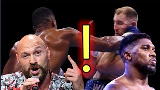 WHAO 🚨 ANTHONY JOSHUA IS NOT BACK TYSON FURY RIPS ANTHONY JOSHUA COUNTERPUNCH [upl. by Adriene]