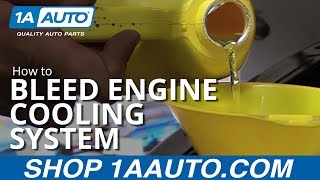 How to Properly Bleed Engine Cooling System by yourself [upl. by Ripleigh]