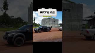 TRITON vs HILUX  Adu Mekanik [upl. by Greyso]