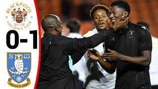 Blackpool vs Sheffield Wednesday 01 All Goals and Extended Highlights Carabao Cup 202425 [upl. by Vine783]