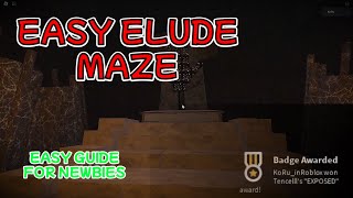 Elude Maze Guide amp Showcase  Slap battles  NO MIDROLL ADS [upl. by Ahsi]